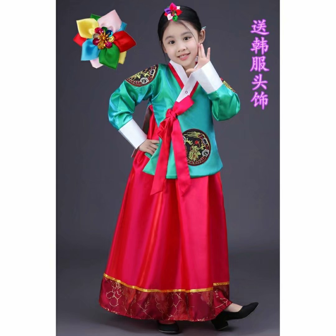 儿童朝鲜族韩服服饰25元-L12