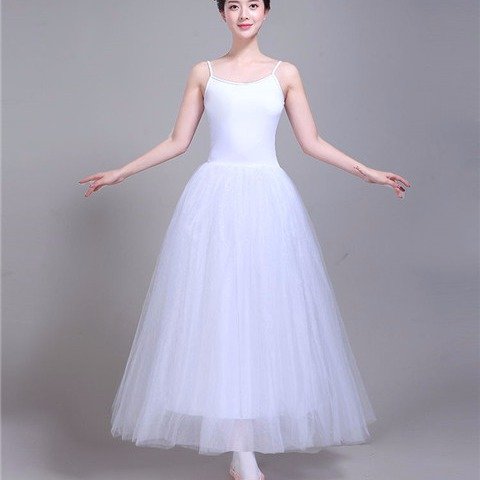 白色蓬蓬裙 30元-L20