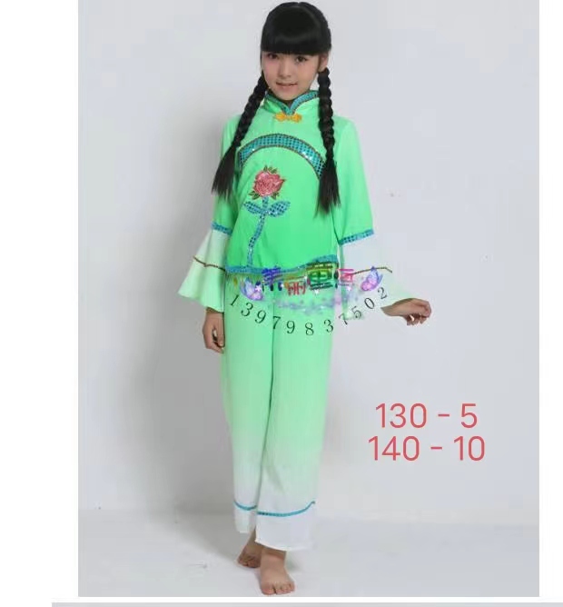 儿童秧歌服15元 L15